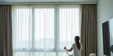 Delicate sheer drape cleaning mount-rowan-vic Matty Curtain Cleaning